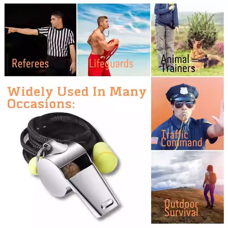 Metal Referee Coach Whistle
