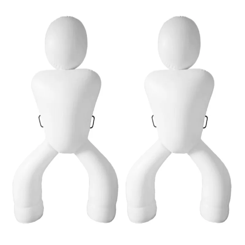 Puhallettava jalkapallonukke